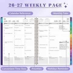 2026-2027 Appointment Book/Planner – 8.2″ x 11″, Daily Planner from Jul. 2026…