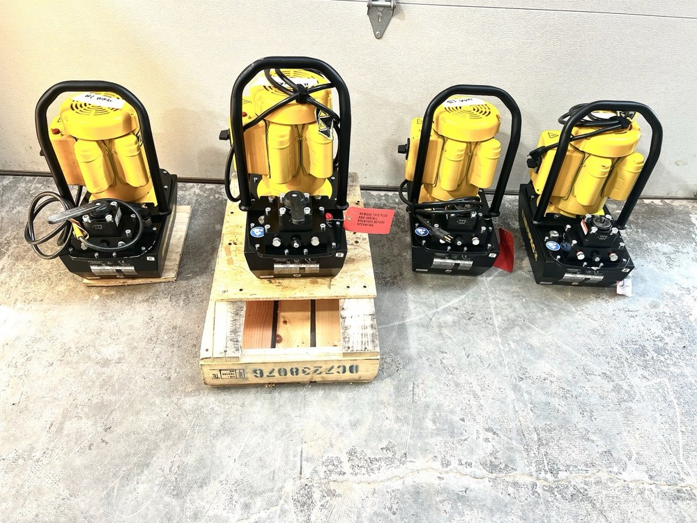 Lot of 4 Enerpac ZE3408MB ZE3 Electric Hydraulic Pumps 10,000psi 115V Power New