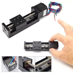 50mm Mini CNC Slide Table Linear stage 1mm Pitch 0.07Nm NEMA11 stepper motor Kit