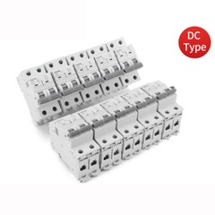 GEYA 10PCS PV DC 2P Mini Circuit Breaker MCB 6 10 16 25 32 40 50 63 80 100 125A
