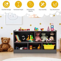 Costzon Toy Storage Organizer For Kids 5-Section School Classroom Storage For