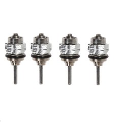 4x Dental Handpiece Turbine Cartridge fit standard push button head STNABT u