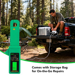 Current Clamp Meter Leakage Current Tester 0Ma-60A Portable Plastic AC DC Anti-I