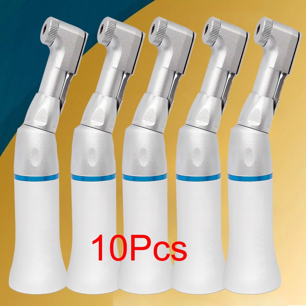 10 NSK Style Dental Slow Low Speed Contra Angle Handpiece Latch E-Type Attach