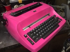 Genuine 1960s IBM Selectric 1 Bubble Gum Pink Service And Tested Works Great￼￼