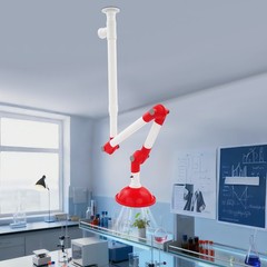 Laboratory Exhaust Vent, Extractor Fume Hood with Expanded Hood Opening
