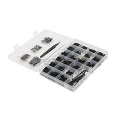 1145Pcs Set Screw Assortment Kit Head Socket Hex Drive Cup Point Grub Screws Set