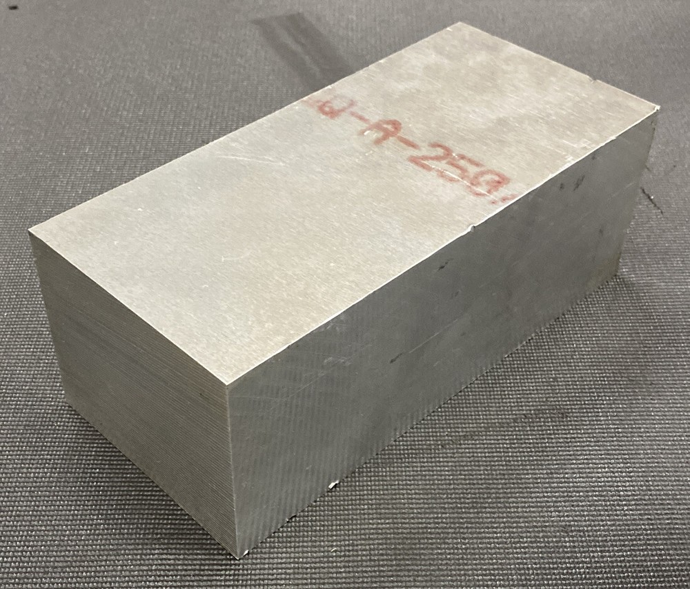 2 1/2″ Thickness 7075 Aluminum Flat Bar Stock 2.5″ x 2.875” x 7.8125″ Length