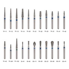 Dental Tungsten Steel Carbide Cutting Burs for High Speed Handpiece FG1-FG1958