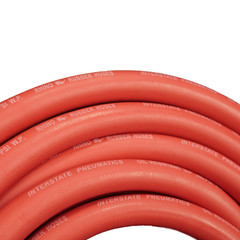 Interstate Pneumatics 50FT Jack Hammer Red Rubber Hose 3/4 Inch x 50′ 300 PSI