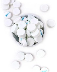 SweetGourmet White Peppermint Lozenges | Canada Mints Bulk Candy | 3 Pounds