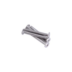 M6 x18/35/30/50mm Stainless Steel Flat Head Hex Socket Cap Bolts Screws – 15pcs