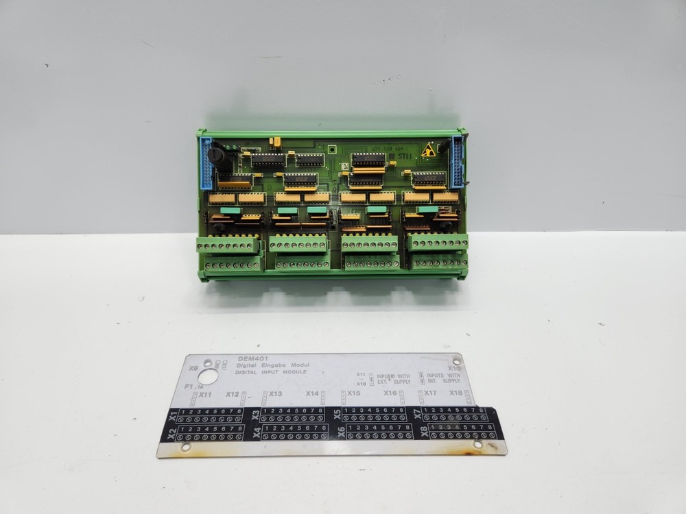 STN ATLAS LYNGSOE MARINE DEM401 DIGITAL INPUT MODULE 271.130 432/G