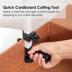 Resizer Tool with Scoring Wheel – Cardboard reducer to Customize Boxes – scor…
