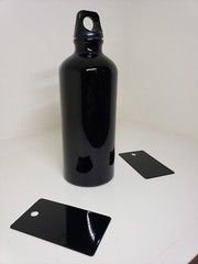 Black Sparkle Metallic Powder Coating Paint 1LB USA Made
