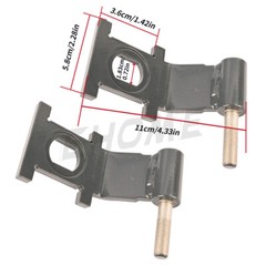 2X Cab Door Hinge For Bobcat A770 S450 T550 T870 S510 S530 S550 S650 S850