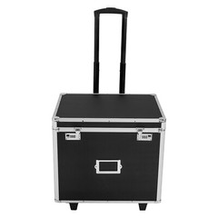 Locking File Chest File Rails Letter/Legal Files Storage Box with Wheels&Handle