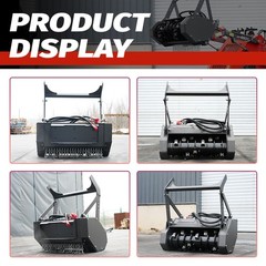 HY12C FREE SHIP/unloading Mini Excavator 1.2Ton 13.5hp Gas EPA Engine+Rake+Auger