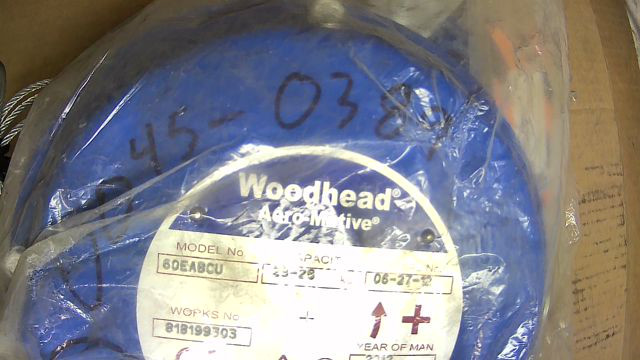 Woodhead Molex 60EABCU EA Balancer 23-28 kg Capacity (50.7-61.7LBS)- New No Box