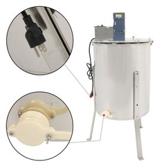 1300RPM Stainless Steel Electric Honey Extractor 4/8 Frames Beekeeping Equipment
