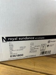 Royal Sundance Envelopes A-2. Kraft (color). 250 qty 4 3/8 x 5 3/4 in