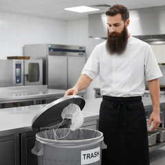 500 to 1000 Disposable Beard Protector White Polypropylene Single Loop Cover