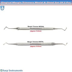 Gingival Margin Trimmer Mesial & Distal Dental Enamel Margins Preparation Scaler