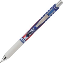 Pentel ENER GEL RTX Stars and Stripes 0.7mm Gel Pens 2 Pack Patriotic Design