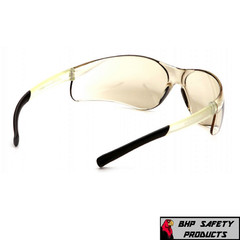 (6 PAIR) PYRAMEX ZTEK SAFETY GLASSES INDOOR/OUTDOOR LENS I/O MIRROR S2580S