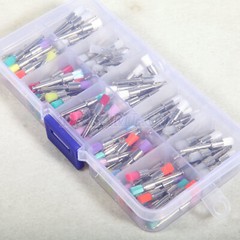200 Pcs Dental Nylon Polishing Flat Latch Polisher Prophy Brush Disposable
