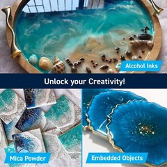 TotalBoat Table Top Epoxy Resin Kit – 2 Quart Crystal Clear Epoxy with High