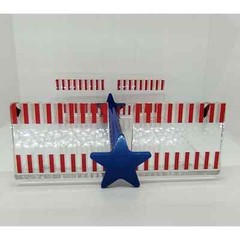 Avon Star Spangled Serveware Collection Stars And Stripes Napkin Holder July 4th