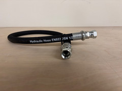 1/2″ x 30 ” Hydraulic Hose Assembly w/FEMALE JIC ends. FREE SHIPPING