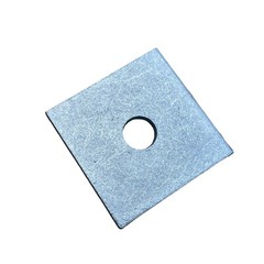 Sandbaggy 3″ x 3″ Galvanized Square Plate Washer – 5/8″ Anchor Bolt Dia.