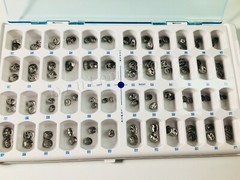 48 ASSORTED PRIMARY MOLAR STAINLESS STEEL CROWNS – COMPLETE KIT