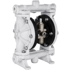 VEVOR Air-Operated Double Diaphragm Pump 2.5GPM 1/2″ Inlet Outlet Polypropylene