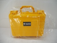 Cubix AED Waterproof Hard Carry Case For Heartsine 350P 360P 450P Pelican – NEW
