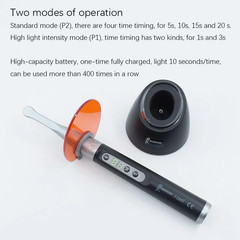 Woodpecker ILED II 1 Sec Dental Curing Light Resin Solidify Lamp 3000mW/cm2