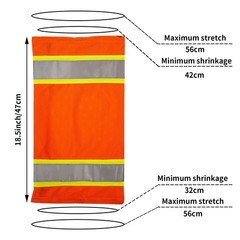 High Visibility Reflective Unisex-adult Work Leg GaiterHi Vis Reflective Clas…