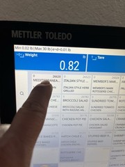 METTLER TOLEDO FreshWay C Scale Retail Scale LArge Touch Screen, Printer And Box