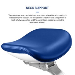 Tuojian Dental Unit Chair Computer Controlled DC Motor PU Hard Leather+Stool FDA