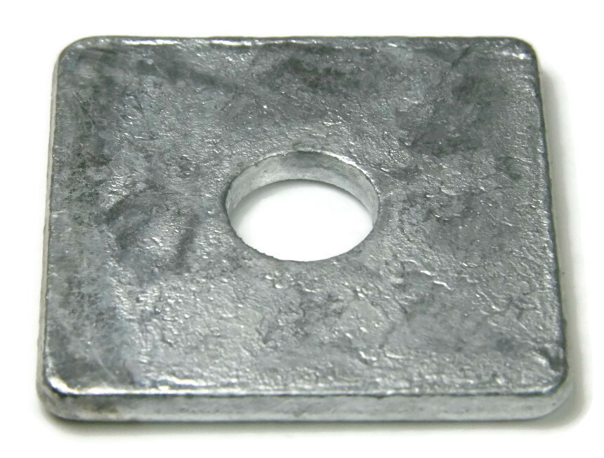 Square Washers Hot Dip Galvanized Steel Square Plate Washers – Sizes 1/2″ To 1″