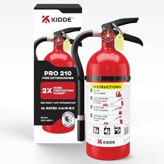 Kidde Commercial-Grade Fire Extinguisher for Office, Schools, Rechargeable,