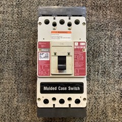 Cutler-Hammer KD3400K 400AMP 600V 3 Pole Circuit Breaker A+ working condition