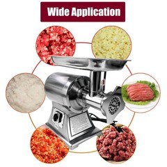 3200W Heavy Duty Commercial Electric Meat Grinder Sausage Maker Mincer Stuffer