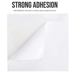 50-1000 7.5″ x 5.5″ Clear Adhesive Packing List Shipping Label Envelopes Pouches