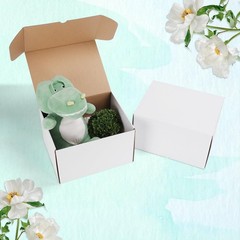 10x8x6 inches Shipping Boxes White set of 15, 10 x 8 x 6 Corrugated Cardboard…