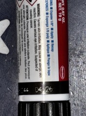 19g BIG USA Loctite 248 Medium Strength Thread Locker 37087 462476 EXP 04/26