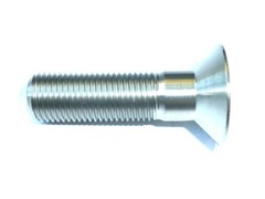 M12 X 1.25 X 45 COUNTERSUNK TITANIUM GR5 BOLTS SCREWS CSK 12MM 1.25 PITCH