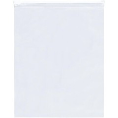 8″ x 10″ Reclosable LDPE Clear Slide Seal Poly Bags 2.75 mil (250 Count)